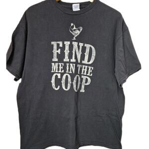 DELTA Pro Weight T Shirt "FIND ME IN THE COOP" Black Adult XL